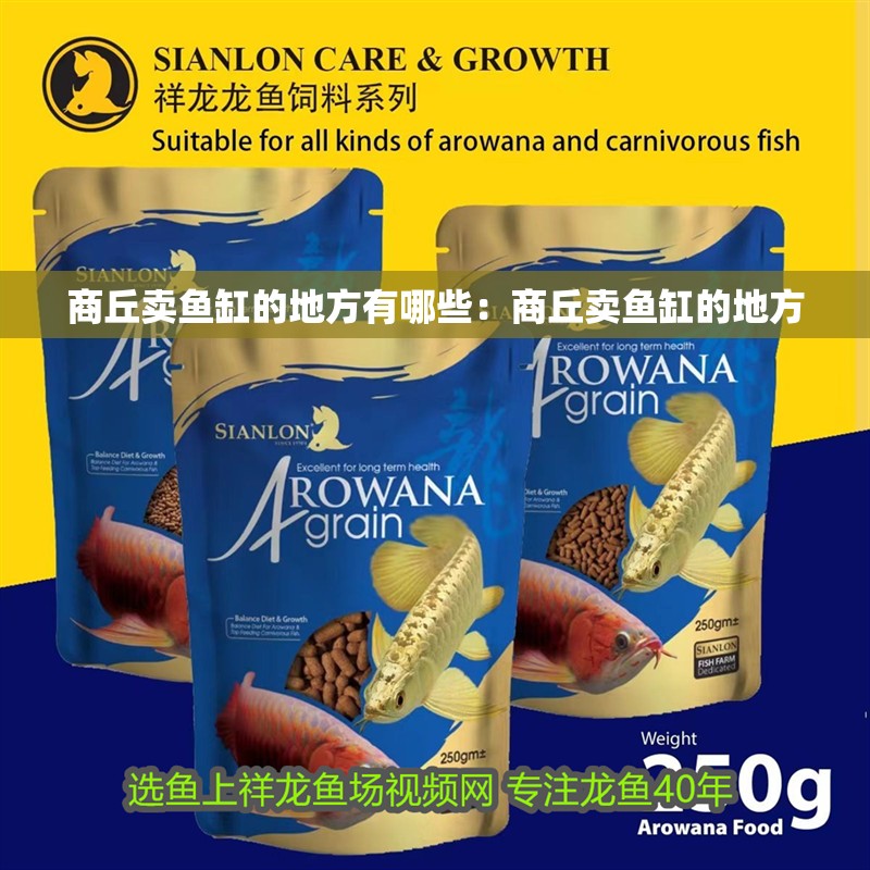 商丘賣魚缸的地方有哪些：商丘賣魚缸的地方