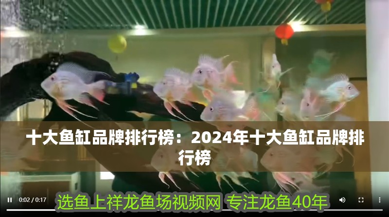 十大魚缸品牌排行榜：2024年十大魚缸品牌排行榜