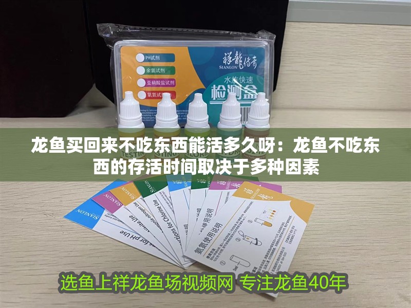 龍魚買回來不吃東西能活多久呀：龍魚不吃東西的存活時間取決于多種因素