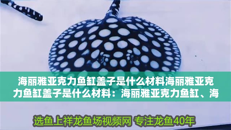海麗雅亞克力魚(yú)缸蓋子是什么材料海麗雅亞克力魚(yú)缸蓋子是什么材料：海麗雅亞克力魚(yú)缸、海麗雅亞克力魚(yú)缸蓋子是什么材料