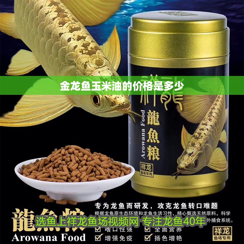 金龍魚玉米油的價格是多少