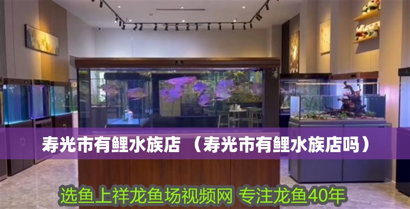 壽光市有鯉水族店 （壽光市有鯉水族店嗎）