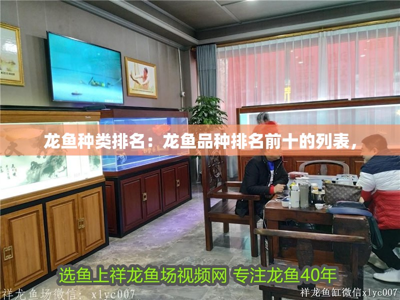 龍魚種類排名：龍魚品種排名前十的列表，