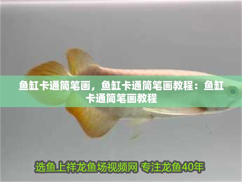 魚缸卡通簡筆畫，魚缸卡通簡筆畫教程：魚缸卡通簡筆畫教程