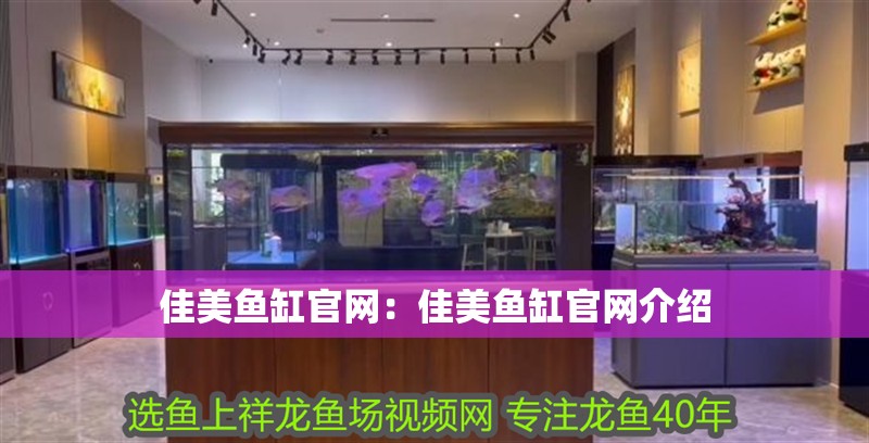 佳美魚缸官網：佳美魚缸官網介紹