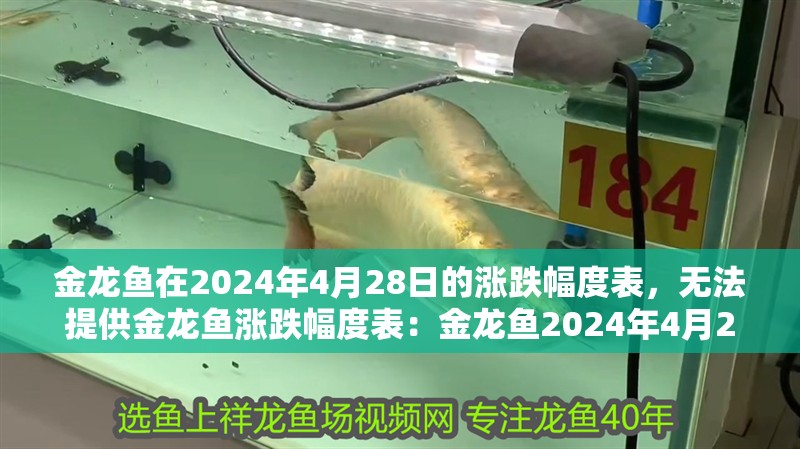 金龍魚在2024年4月28日的漲跌幅度表，無法提供金龍魚漲跌幅度表：金龍魚2024年4月28日漲跌幅度表無法提供