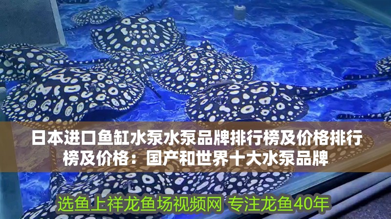 日本進(jìn)口魚缸水泵水泵品牌排行榜及價(jià)格排行榜及價(jià)格：國產(chǎn)和世界十大水泵品牌
