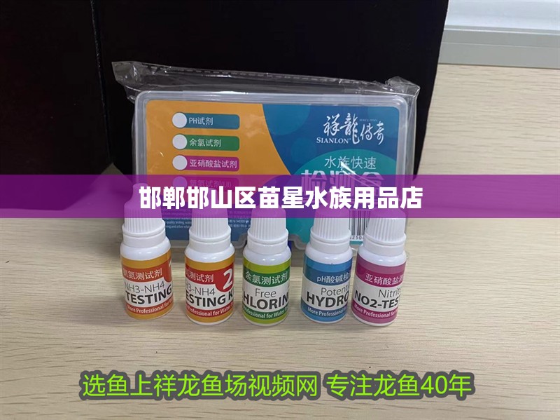邯鄲邯山區(qū)苗星水族用品店