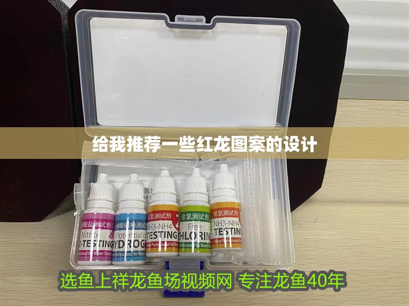 給我推薦一些紅龍圖案的設計