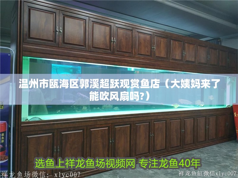 溫州市甌海區郭溪超躍觀賞魚店（大姨媽來了能吹風扇嗎?）