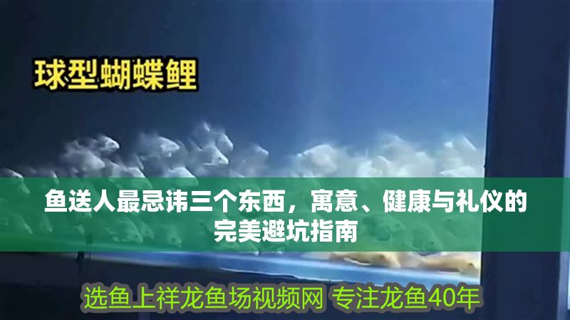魚送人最忌諱三個東西，寓意、健康與禮儀的完美避坑指南