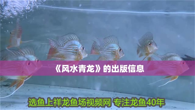 《風水青龍》的出版信息