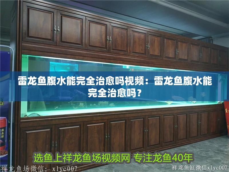 雷龍魚腹水能完全治愈嗎視頻：雷龍魚腹水能完全治愈嗎？