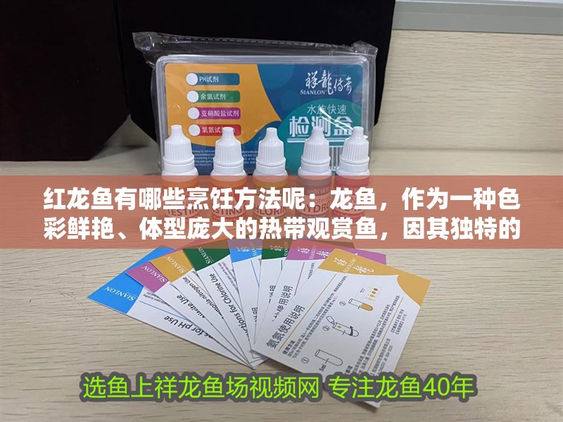 紅龍魚有哪些烹飪方法呢：龍魚，作為一種色彩鮮艷、體型龐大的熱帶觀賞魚，因其獨特的外觀和豐富的營養(yǎng)價值而受到許多人的喜愛。在烹飪方面，紅龍魚同樣擁有多種做法，能夠滿足不同口味和需求。以下是一些常見的紅龍魚烹飪方法