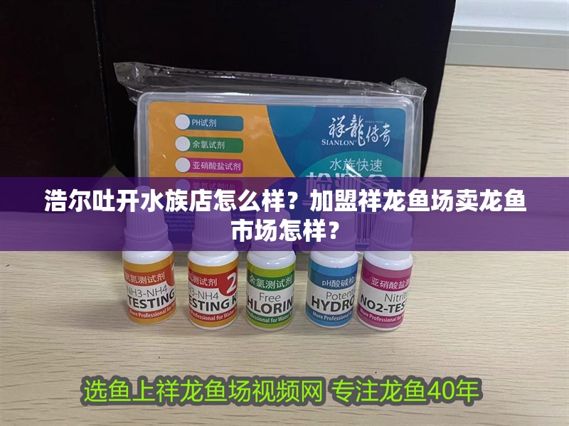 浩爾吐開水族店怎么樣？加盟祥龍魚場賣龍魚市場怎樣？