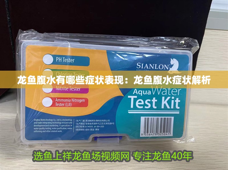 龍魚腹水有哪些癥狀表現：龍魚腹水癥狀解析