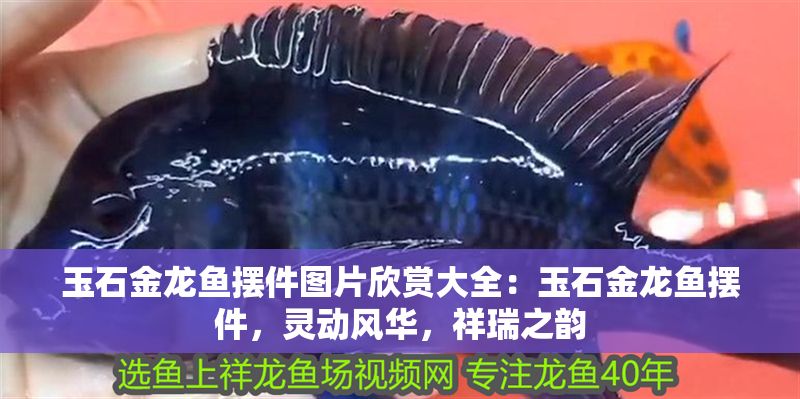 玉石金龍魚擺件圖片欣賞大全：玉石金龍魚擺件，靈動風華，祥瑞之韻