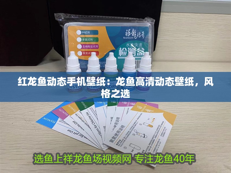 紅龍魚動態手機壁紙：龍魚高清動態壁紙，風格之選