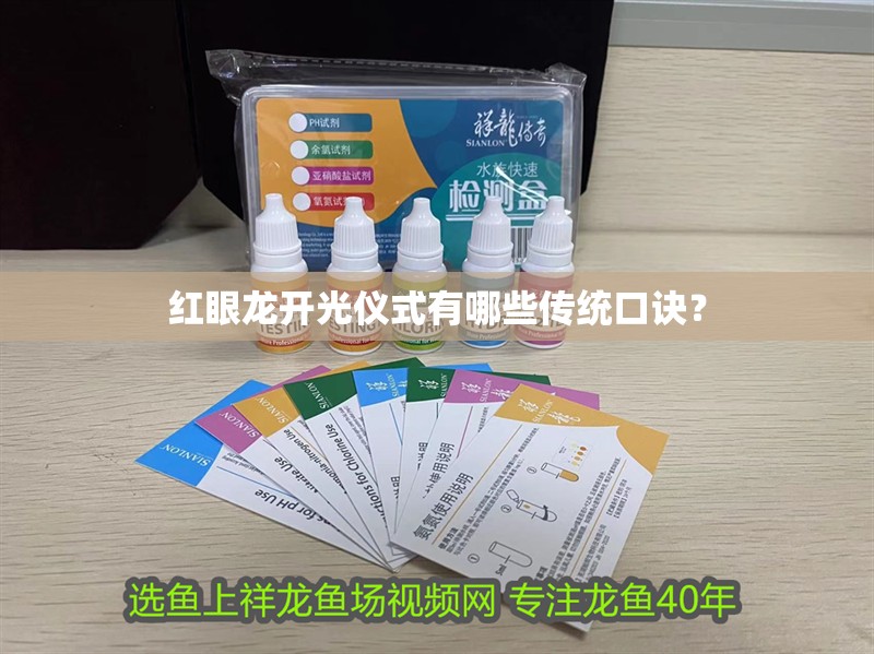 紅眼龍開光儀式有哪些傳統口訣？