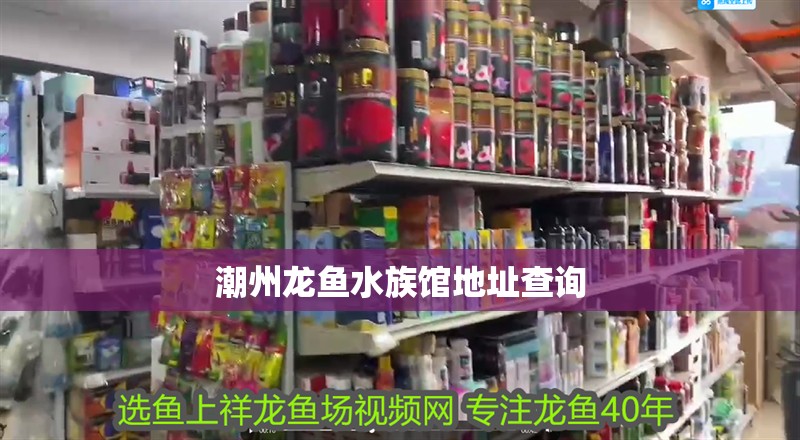 潮州龍魚水族館地址查詢