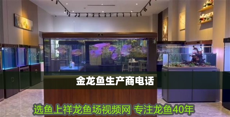 金龍魚生產商電話