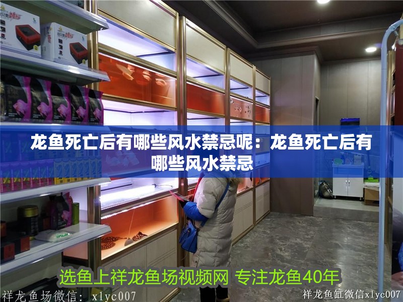 龍魚死亡后有哪些風水禁忌呢：龍魚死亡后有哪些風水禁忌