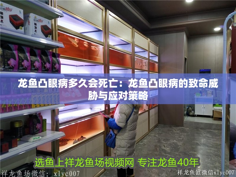 龍魚凸眼病多久會死亡：龍魚凸眼病的致命威脅與應對策略