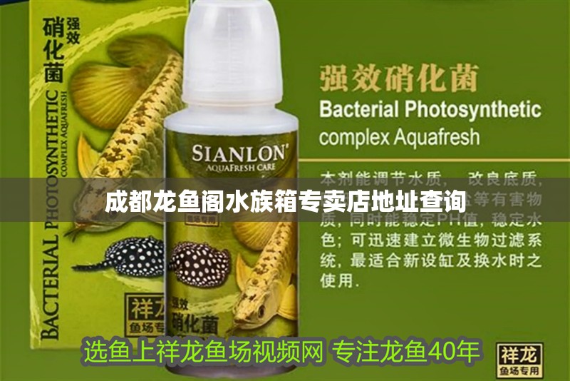 <strong><mark>成都</mark></strong>龍魚閣水族箱專賣店地址查詢