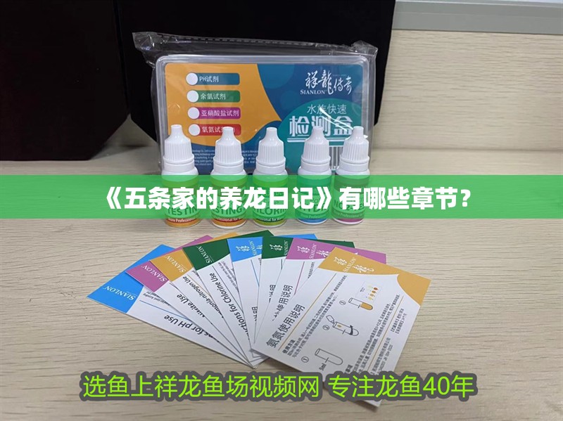 《五條家的養龍日記》有哪些章節？