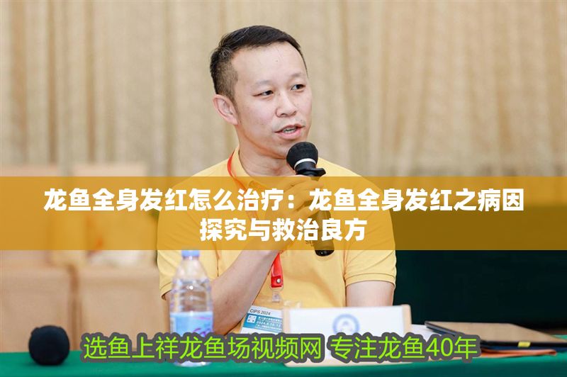 龍魚全身發紅怎么治療：龍魚全身發紅之病因探究與救治良方