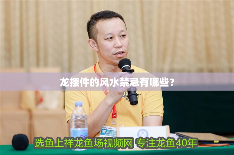 龍擺件的風水禁忌有哪些？