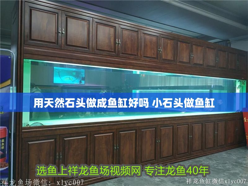 用天然石頭做成魚缸好嗎 小石頭做魚缸