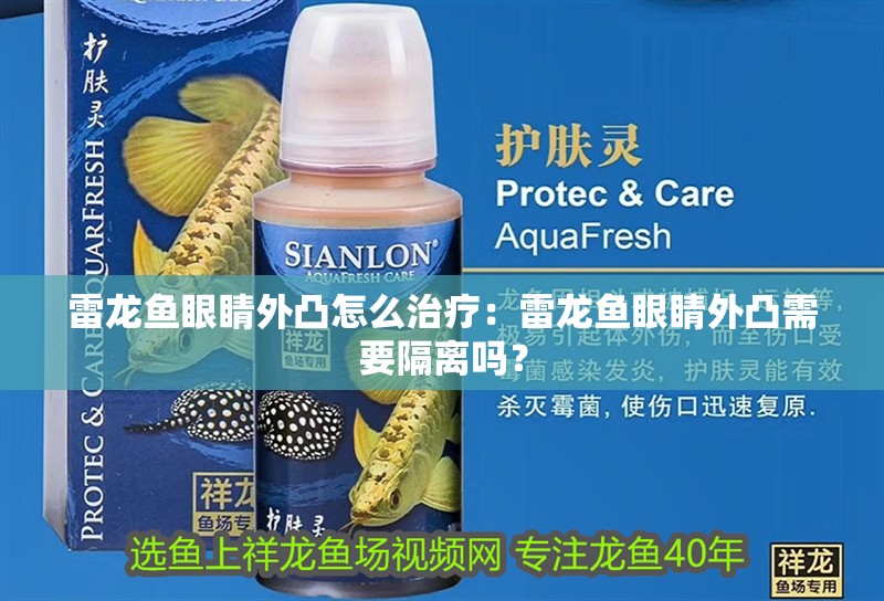 雷龍魚眼睛外凸怎么治療：雷龍魚眼睛外凸需要隔離嗎？