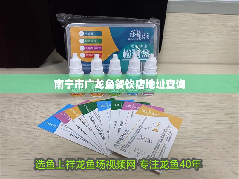 南寧市廣龍魚餐飲店地址查詢 南寧市廣龍魚餐飲店地址查詢 龍魚百科