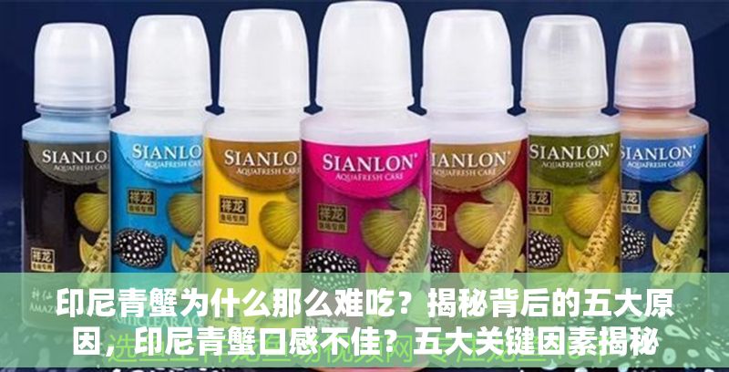 印尼青蟹為什么那么難吃？揭秘背后的五大原因，印尼青蟹口感不佳？五大關鍵因素揭秘