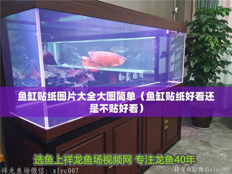 魚缸貼紙圖片大全大圖簡單（魚缸貼紙好看還是不貼好看）