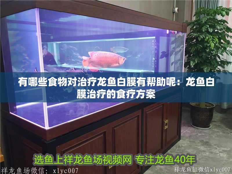 有哪些食物對治療龍魚白膜有幫助呢：龍魚白膜治療的食療方案