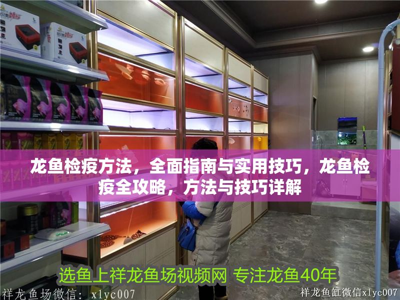 龍魚檢疫方法，全面指南與實用技巧，龍魚檢疫全攻略，方法與技巧詳解
