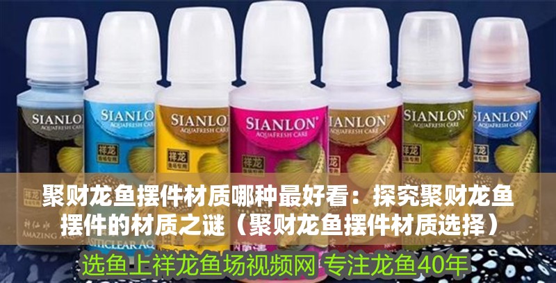聚財龍魚擺件材質哪種最好看：探究聚財龍魚擺件的材質之謎（聚財龍魚擺件材質選擇）