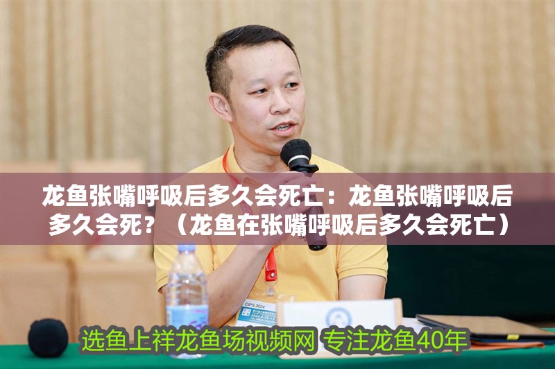 龍魚張嘴呼吸后多久會(huì)死亡：龍魚張嘴呼吸后多久會(huì)死？（龍魚在張嘴呼吸后多久會(huì)死亡）
