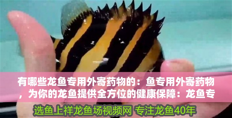 有哪些龍魚專用外寄藥物的：魚專用外寄藥物，為你的龍魚提供全方位的健康保障：龍魚專用外寄藥物