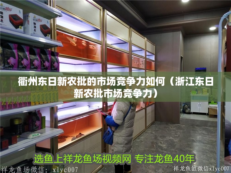 <strong><mark>衢州</mark></strong>東日新農批的市場競爭力如何（浙江東日新農批市場競爭力）