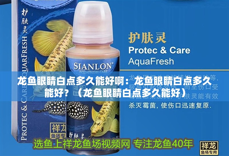 龍魚眼睛白點多久能好啊：龍魚眼睛白點多久能好？（龍魚眼睛白點多久能好）