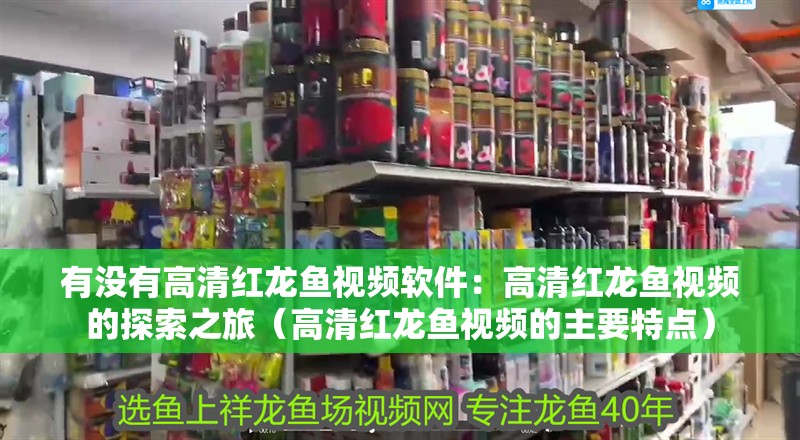 有沒有高清紅龍魚視頻軟件：高清紅龍魚視頻的探索之旅（高清紅龍魚視頻的主要特點）