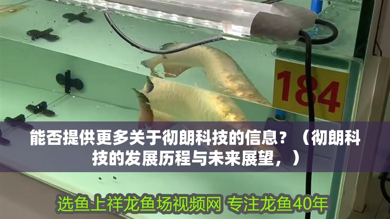 能否提供更多關(guān)于徹朗科技的信息？（徹朗科技的發(fā)展歷程與未來展望，）