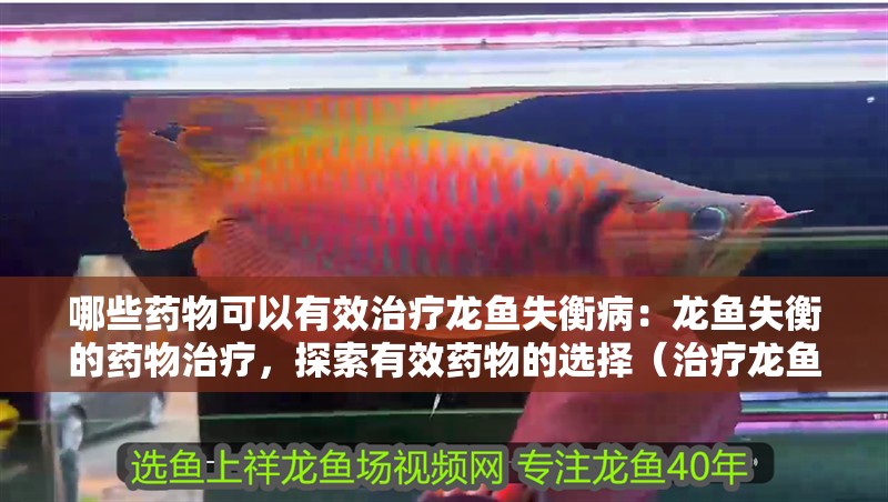 哪些藥物可以有效治療龍魚失衡?。糊堲~失衡的藥物治療，探索有效藥物的選擇（治療龍魚失衡病的方法）