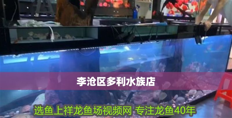 李滄區(qū)多利水族店