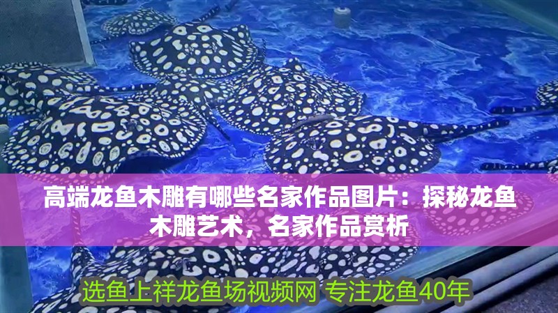 高端龍魚木雕有哪些名家作品圖片：探秘龍魚木雕藝術，名家作品賞析