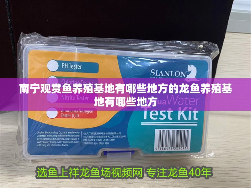 南寧觀賞魚養殖基地有哪些地方的龍魚養殖基地有哪些地方