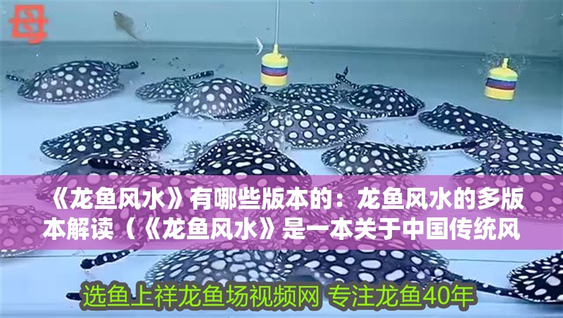 《龍魚風水》有哪些版本的：龍魚風水的多版本解讀（《龍魚風水》是一本關(guān)于中國傳統(tǒng)風水學的書籍）